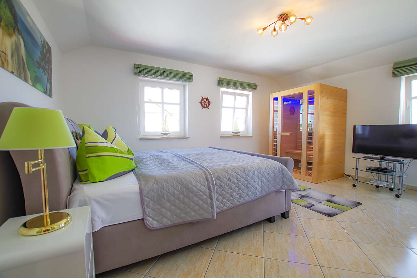 Appartment Penthouse (App. 11) - 1. Reihe am Strand und Meer Haus